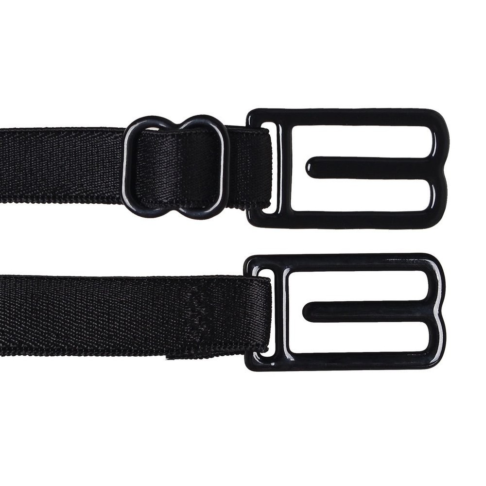SUMAJU 6 Pcs Bra Straps Clips, Racerback Elastic 00, 3 Set Multi