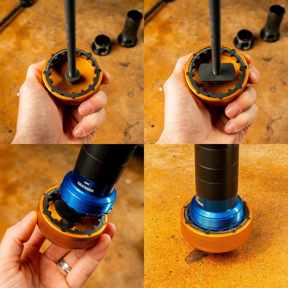 Pedro's Pro Bottom Bracket Socket Holder BB Tool Slip-Free Retaining System