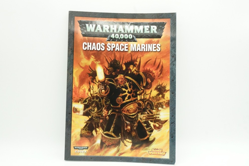 Chaos Space Marines Codex - 4th edition [x1]  [Warhammer 40K] Fair