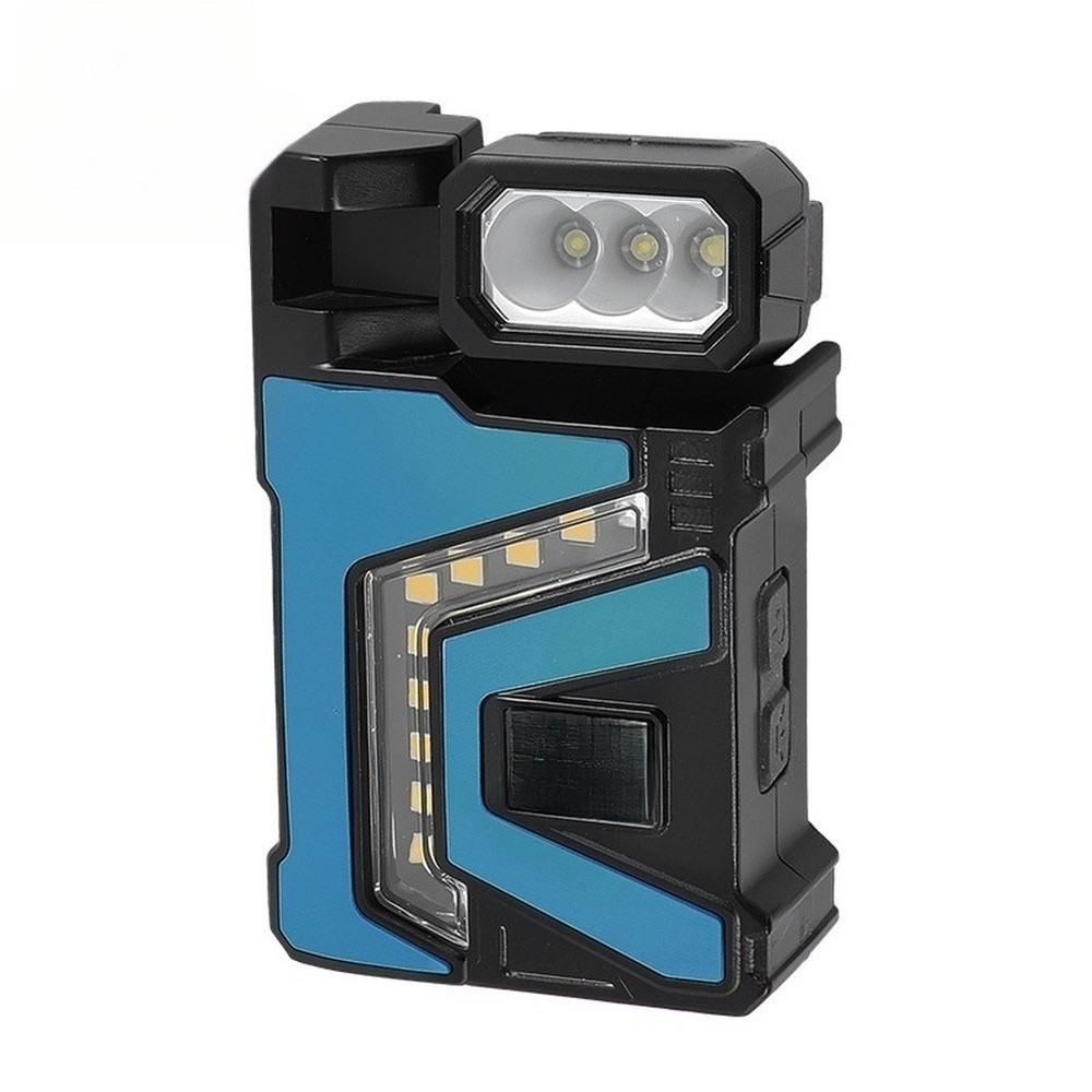 LED Work Light Type-C Rechargeable Dual Light Source Strong LED And COB