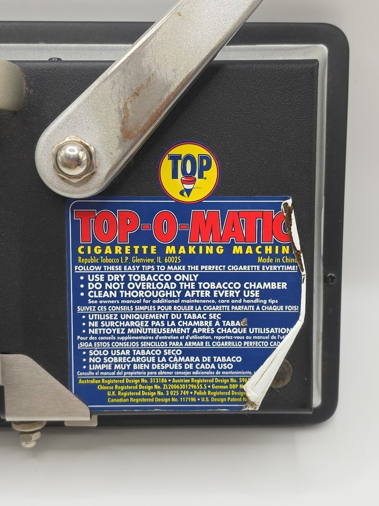 TOP-O-MATIC CIGARETTE MACHINE- Great Condition - Working