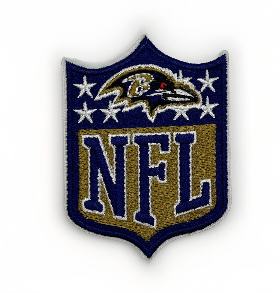 Baltimore Ravens NFL Patch 2” X3” Iron On