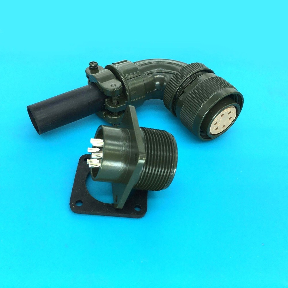 set 90° Encoder plug servo motor connector MS3102A18-12P 3108A18-12S 6-core 6pin