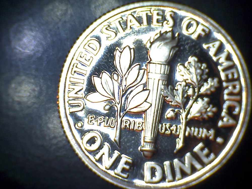 1993S Roosevelt dime proof