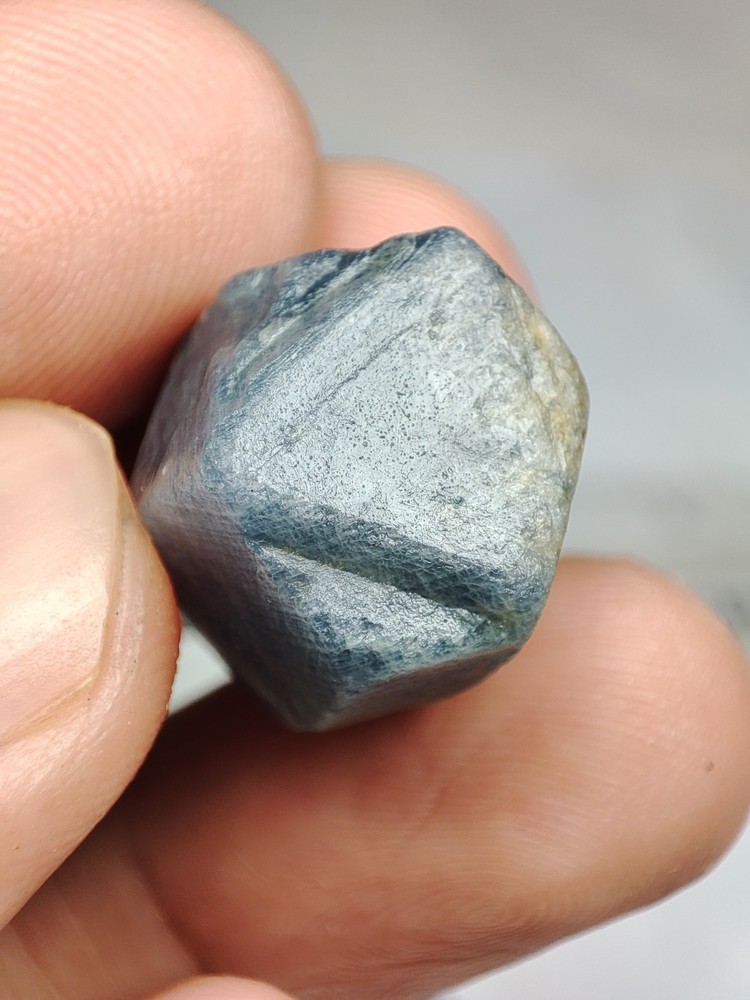 Rough Sapphire crystals , Having Good Luster & Nice Color.