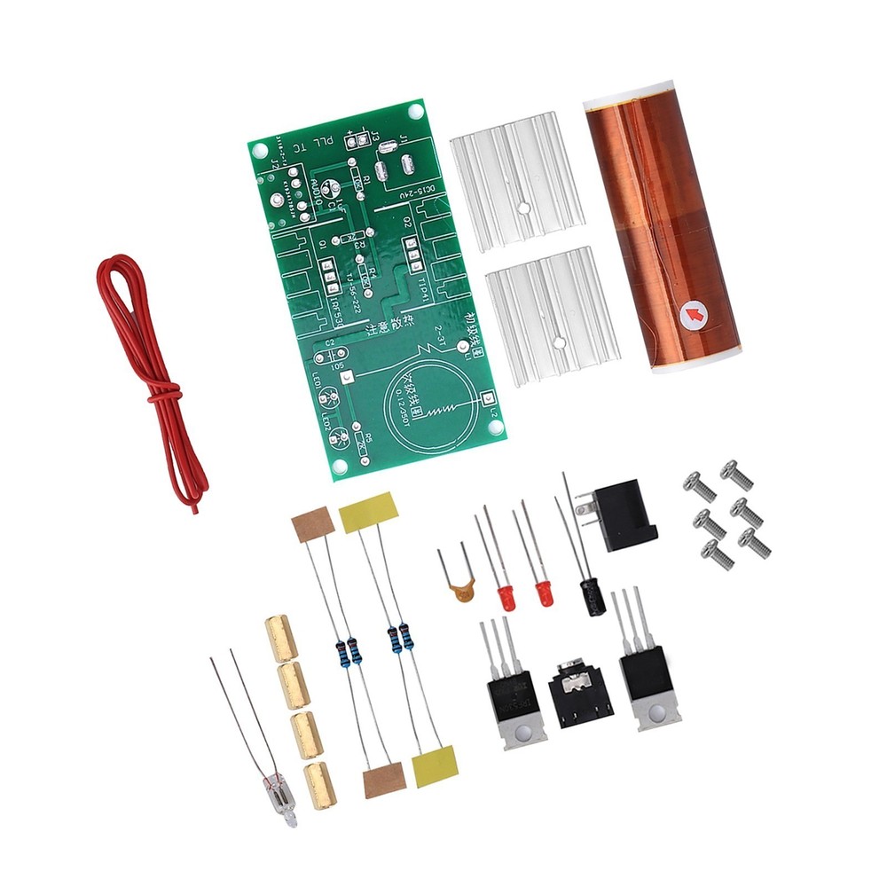 Coil Module Plasma Speaker Unassembled Mini DIY Electronic Kit Tool 15W DC