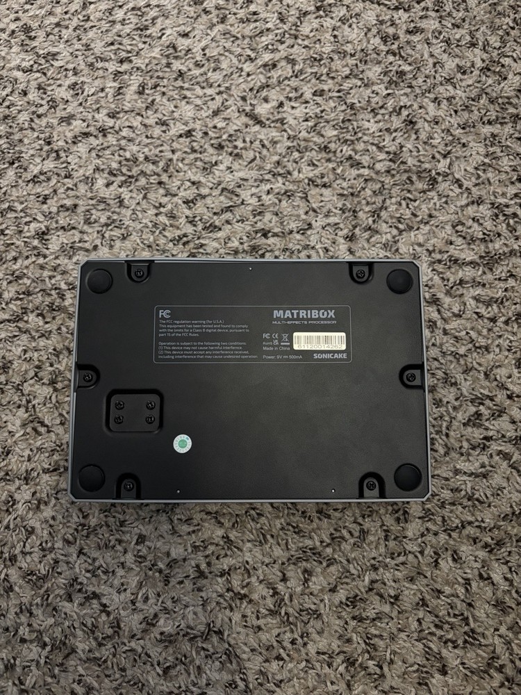 SONICAKE Matribox Multi-Effects Processor Looper for Electric Guitar