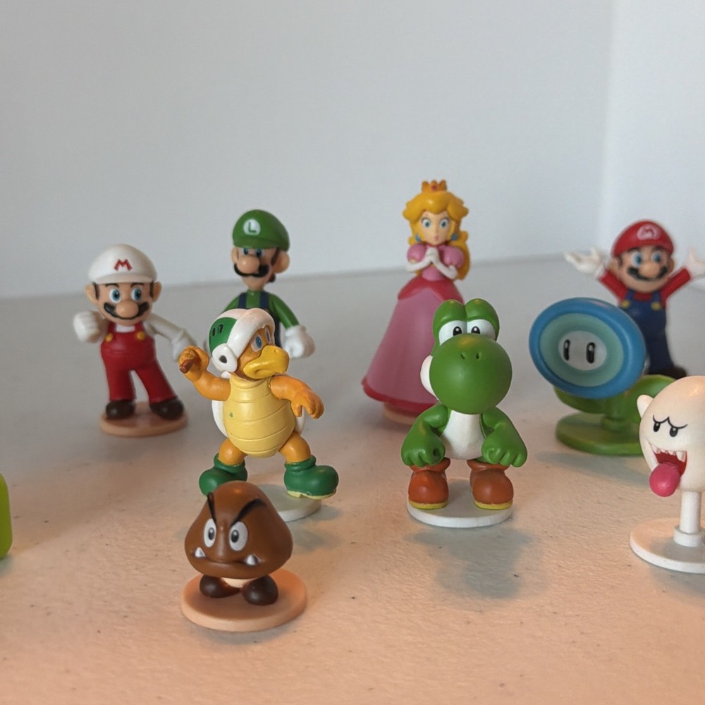 Super Mario Blow Up Shaky Tower Balancing Game Replacement FIGURES Pieces