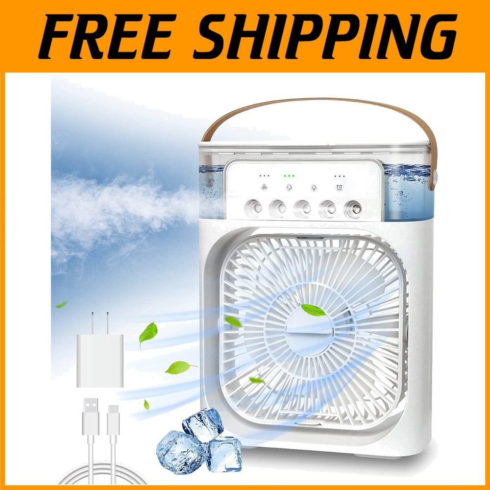 Compact Evaporative Air Cooler with 3 Wind Speeds