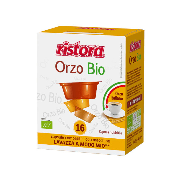 Barley Ristora in capsules compatible A Modo Mio, 16 pieces