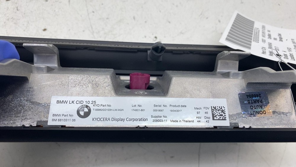 ⭕ 2017-2018 BMW 540i Front Dash Multimedia Navigation Display Screen 681051106