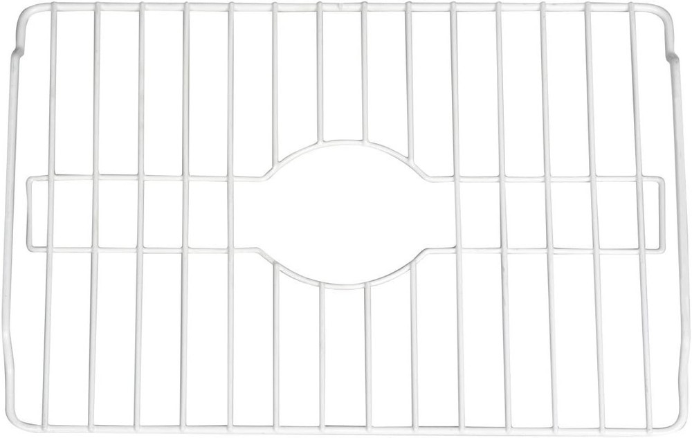 Sink Protectors for Kitchen Sink Bottom with White Coating Grate Insert Grid ...