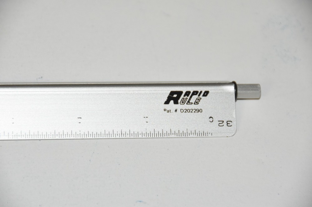 Pickett Rapid Rule 12" Architecture Adjustable Triangular Scale Model #239 ruler
