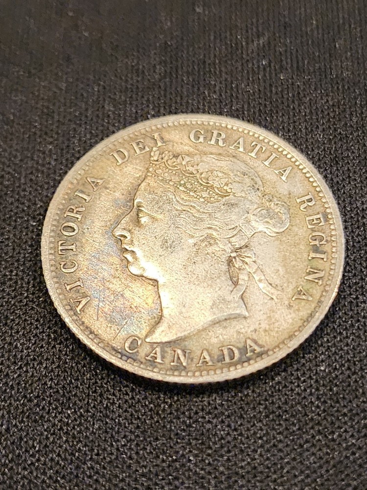 1886 Canadian 25 Cents