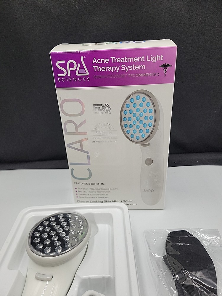 Spa Sciences Claro Acne Treatment Light Therapy System