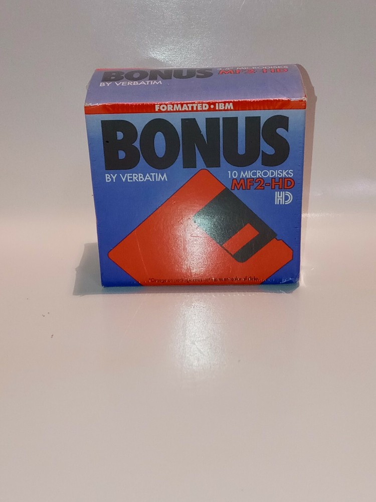 Verbatim 10 Microdisks MF2-HD 3.5" 2.0 MB