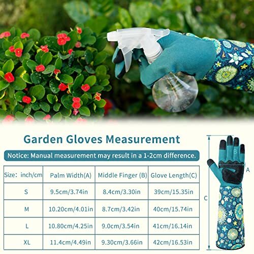 Gardening Thorn Proof Long Gloves Rose Cactus Pruning Work Gloves