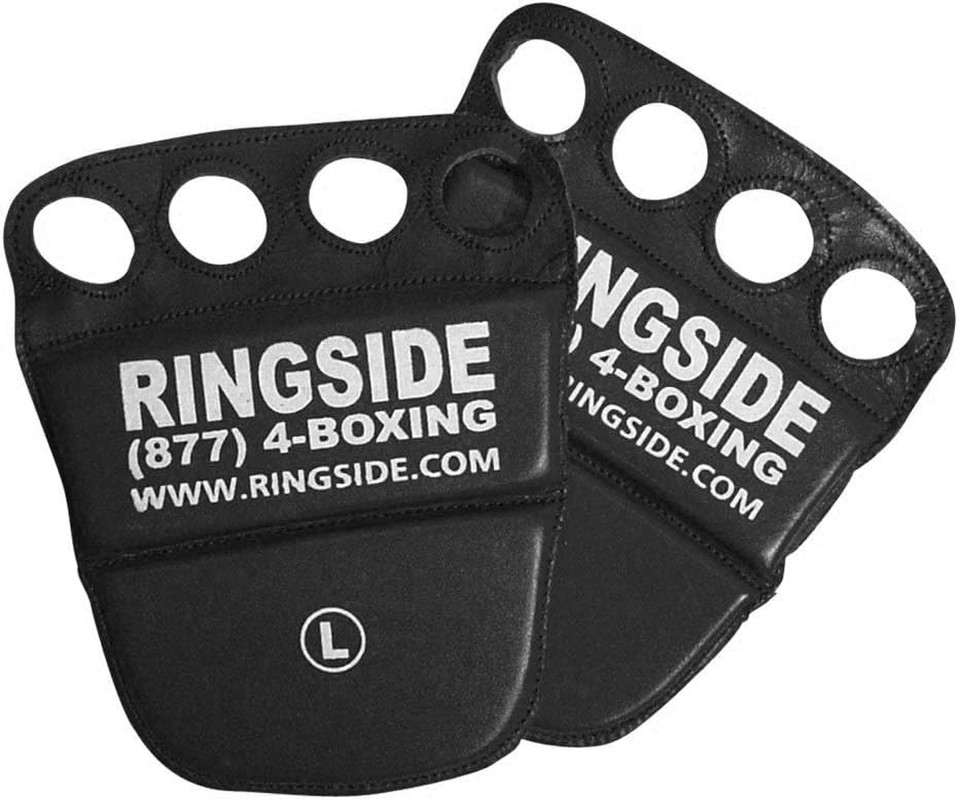 Leather Knuckle Guards, Black