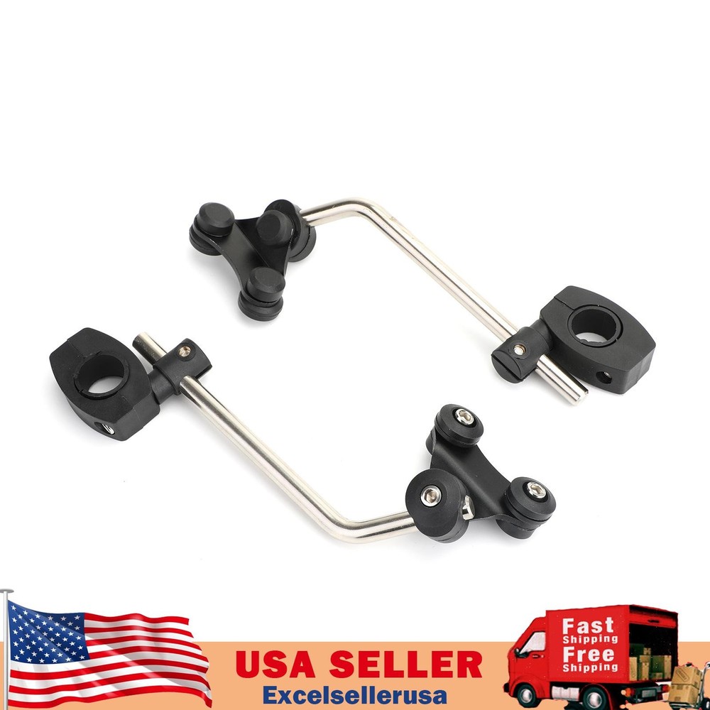 Universal Windscreen Bracket 7/8" 22mm Standard Handlebar Windshield Mount Clamp