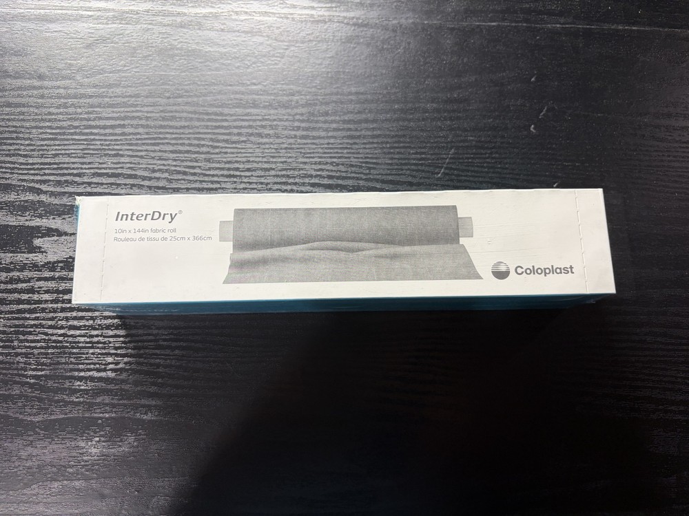 Coloplast InterDry Textile w/ Antimicrobial Silver Complex 10x144