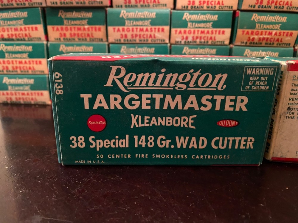 [antique Remington Kleanore 38special targetmaster empty ammunition box]
