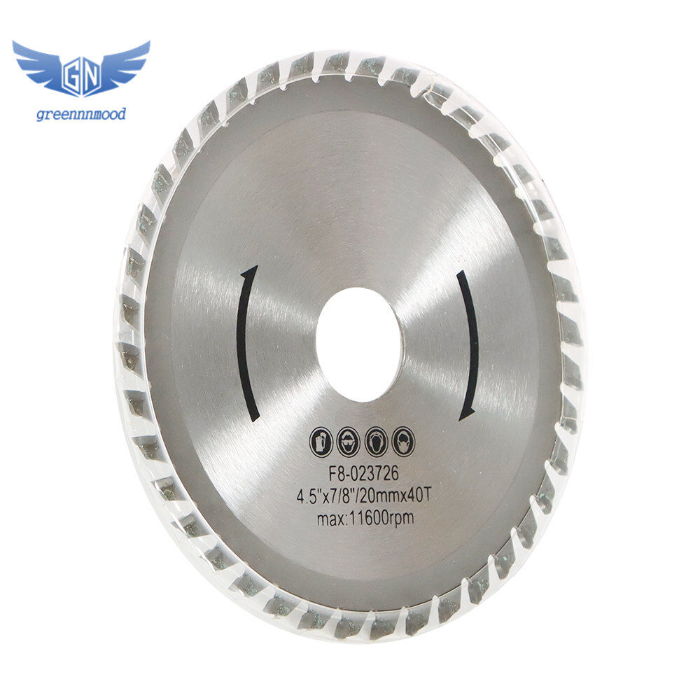 3Pcs 4.5" 40T Alloy Steel Cutting Basic With 7/8" Arbor Multi-Purpose
