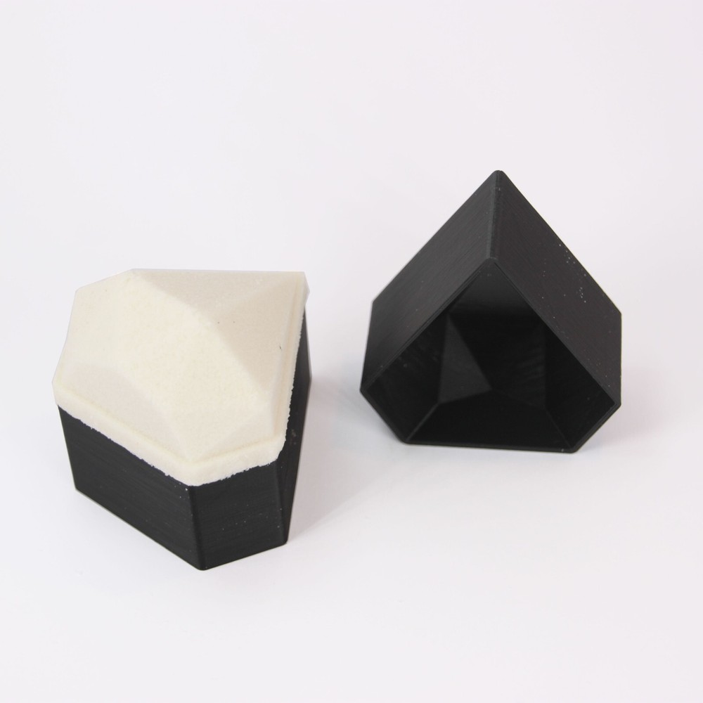 Diamond Bath Bomb Mold, DIY original BathBombs Set 3D Printed Kit