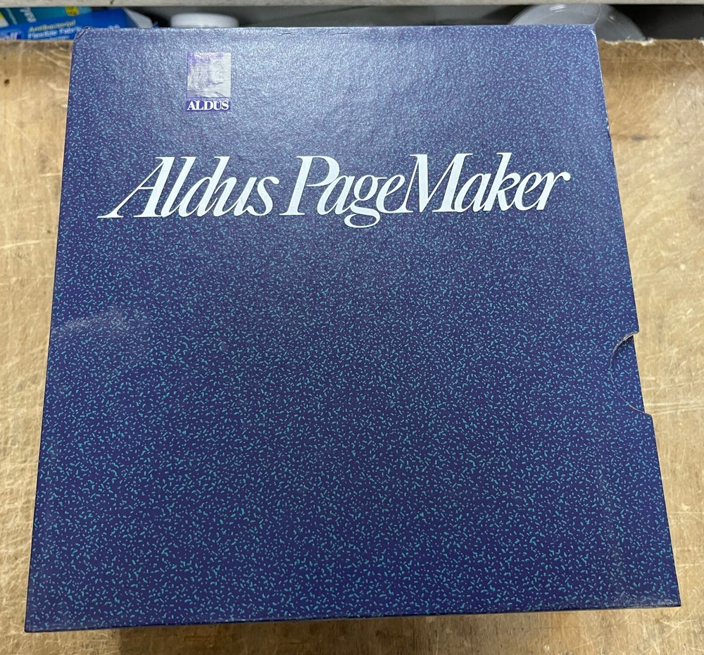 Vintage Aldus Pagemakler Version 3.0 Apple Macintosh computers