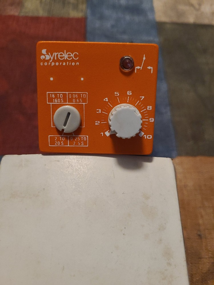 Crouzet Syrelec PAR2B Timer 12V DC 12d
