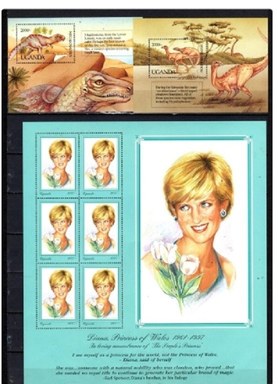 Uganda stamp collection