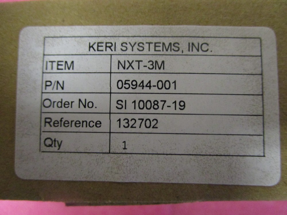 Keri Systems Proximity Reader NXT-3M P/N 05944-001