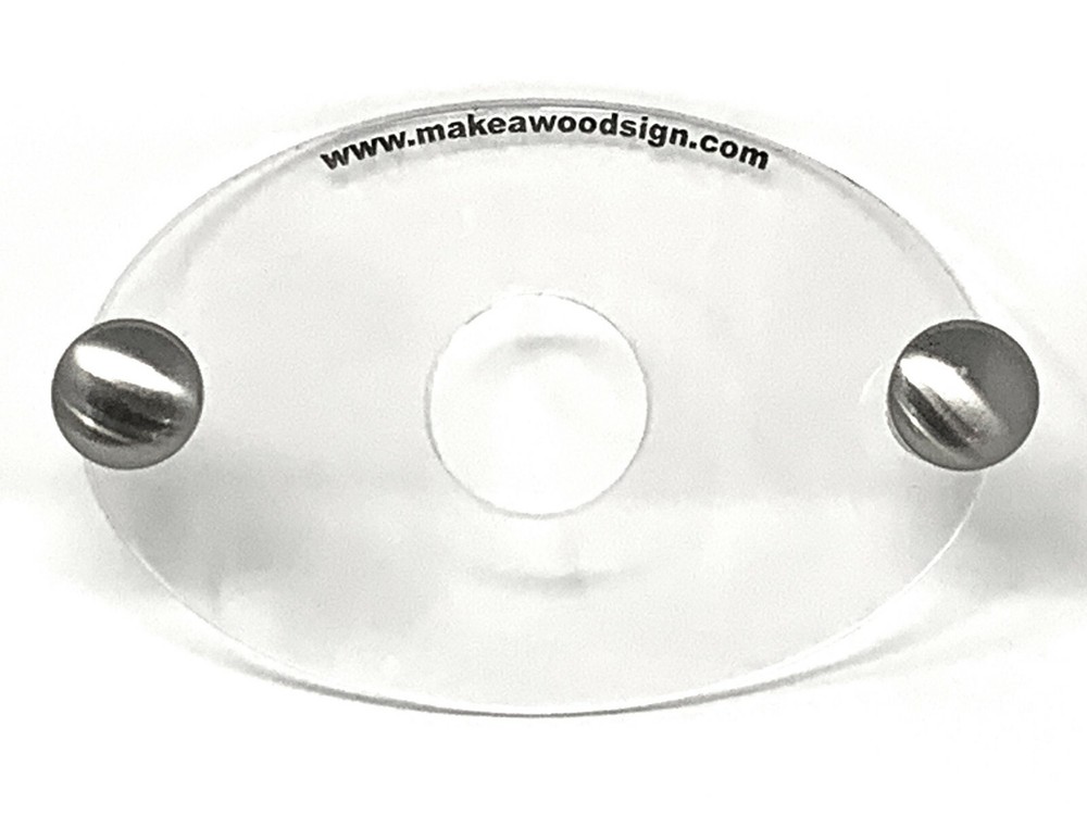Blank 7" x 10" Router Acrylic Base Plate