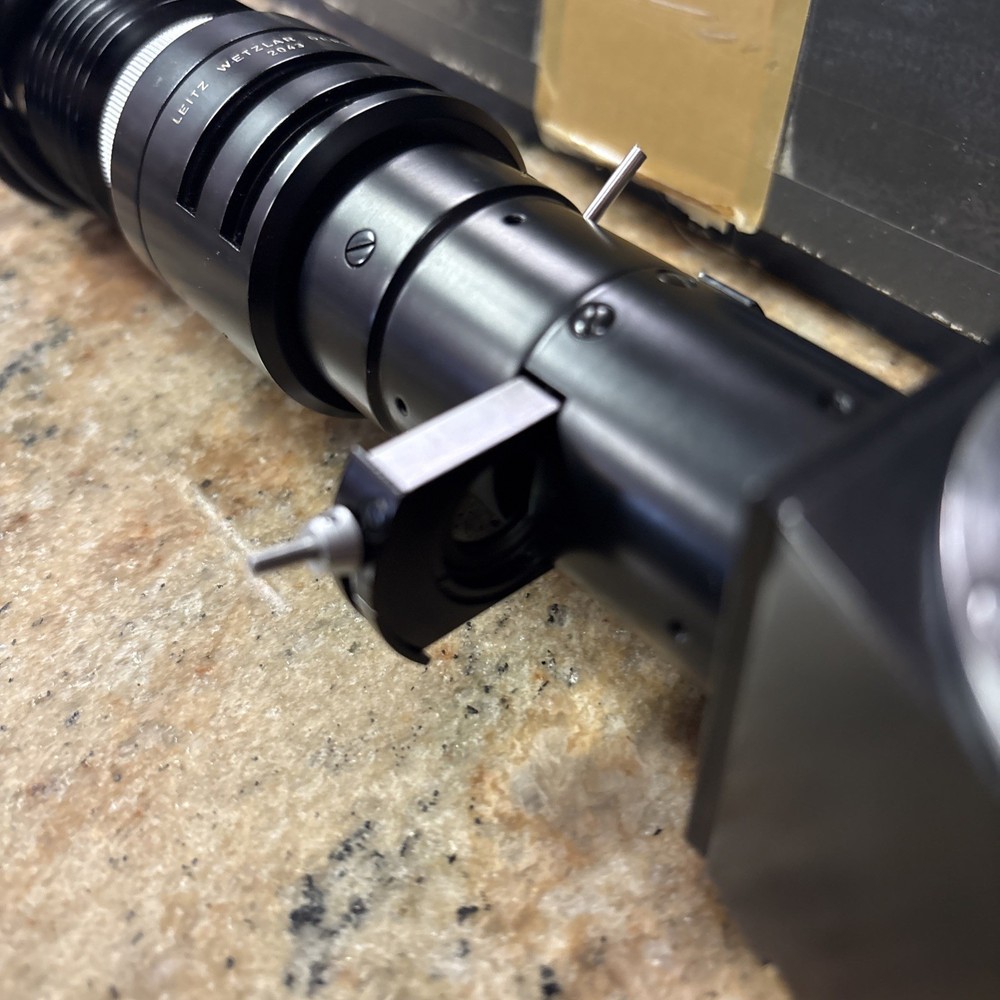 Ernst Leitz Wetzlar External Microscope Illuminator & Case No 2043