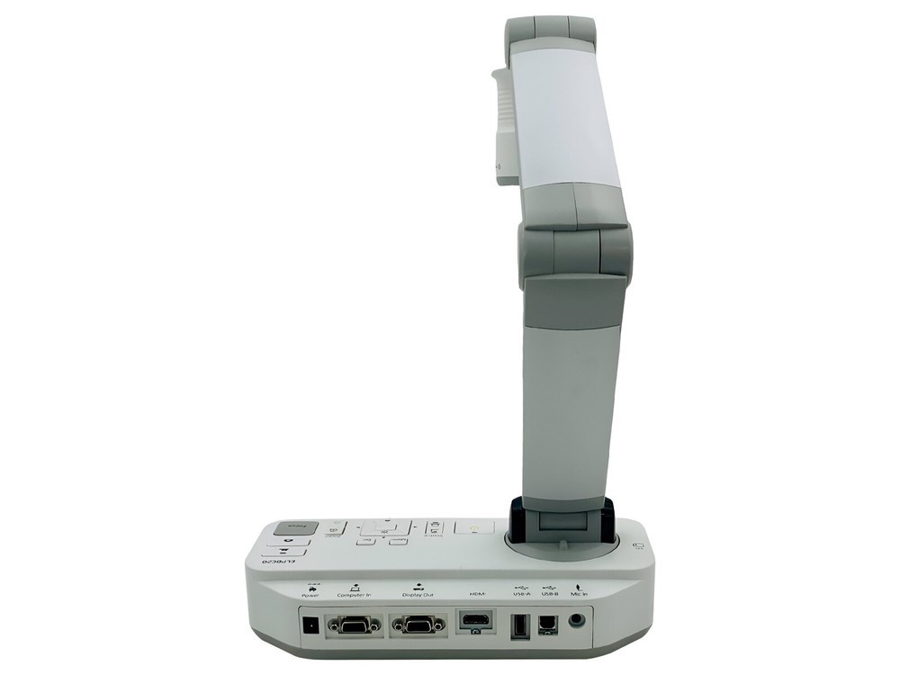 Epson ELPDC20 Digital CMOS Document Camera Visualiser USB 2.0 HDMI No AC Adapter