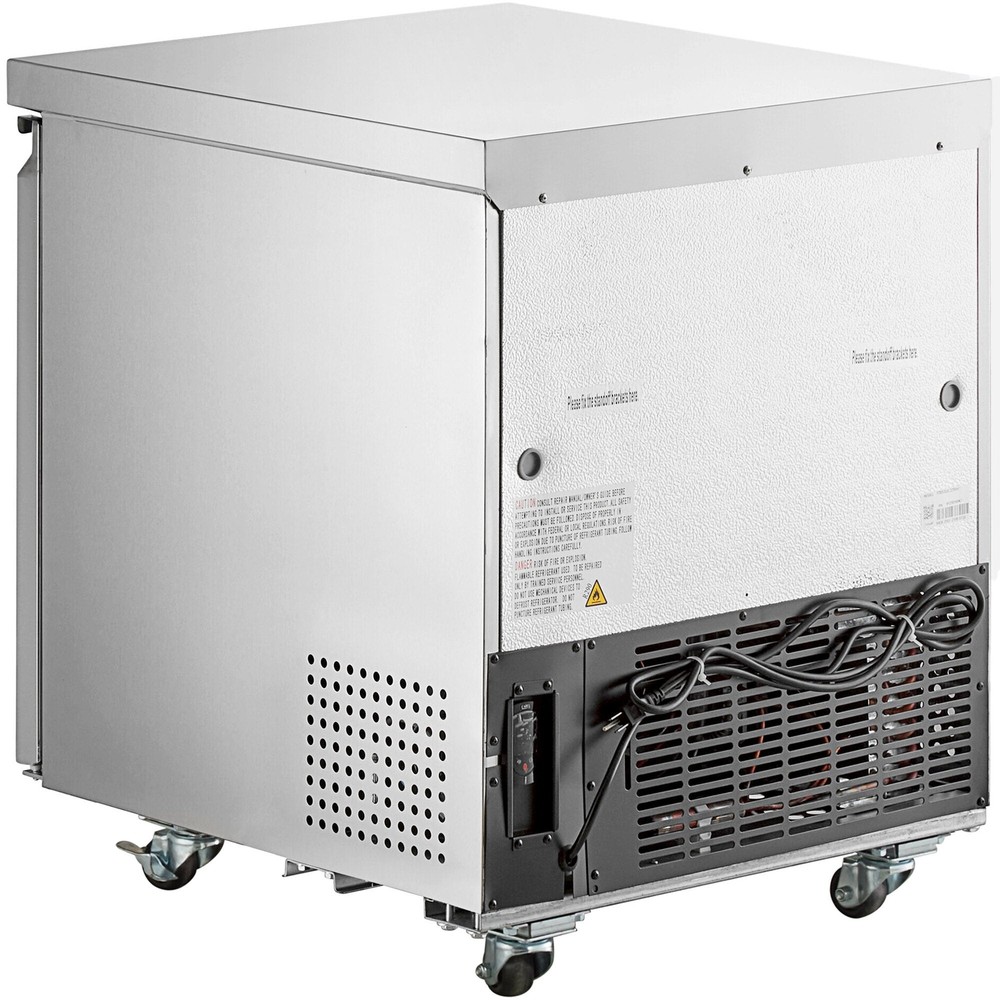 27" Stainless Steel ADA Height Undercounter Refrigerator
