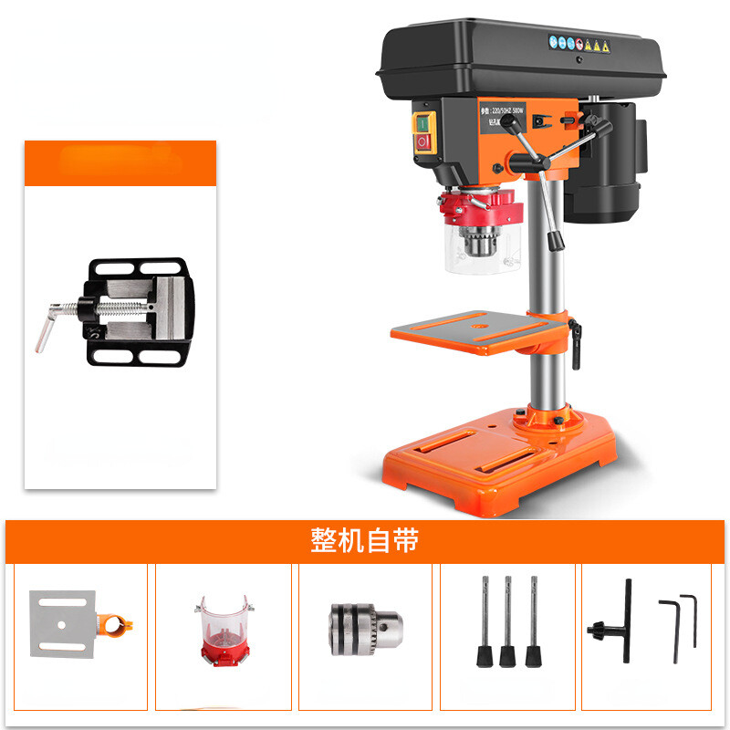 Woodworking Bench Drills Adjustable Speed High Precision Drilling