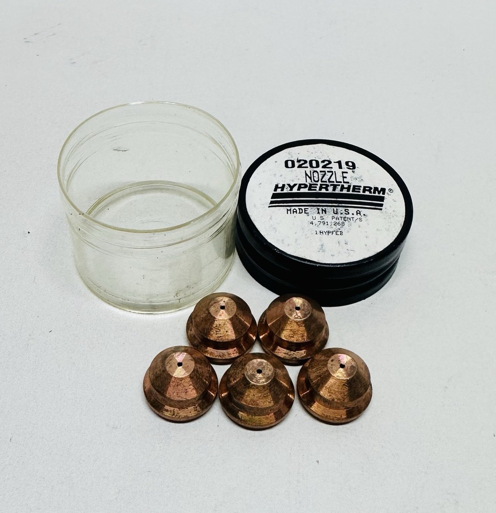 NEW Hypertherm 020219 Nozzle Qty. 5