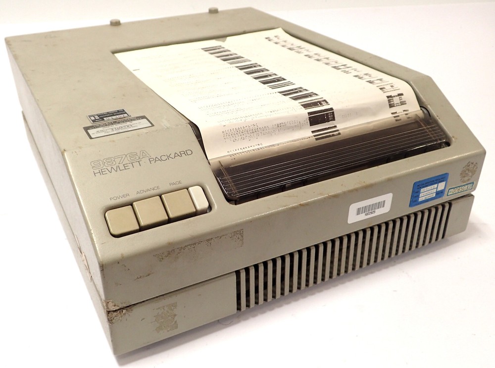 HP 9876A / AGILENT 9876A PRINTER PLOTTER VINTAGE!