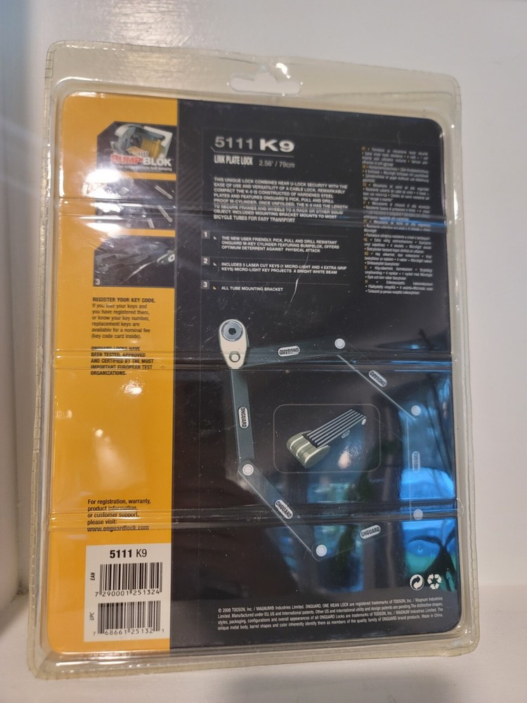 BICYCLE MOTORCYCLE LINK PLATE LOCK 5111K9