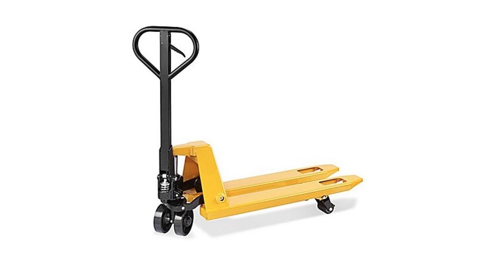 Warehouse Pallet Jack - Short/Extra Narrow Fork, 36 x 16"