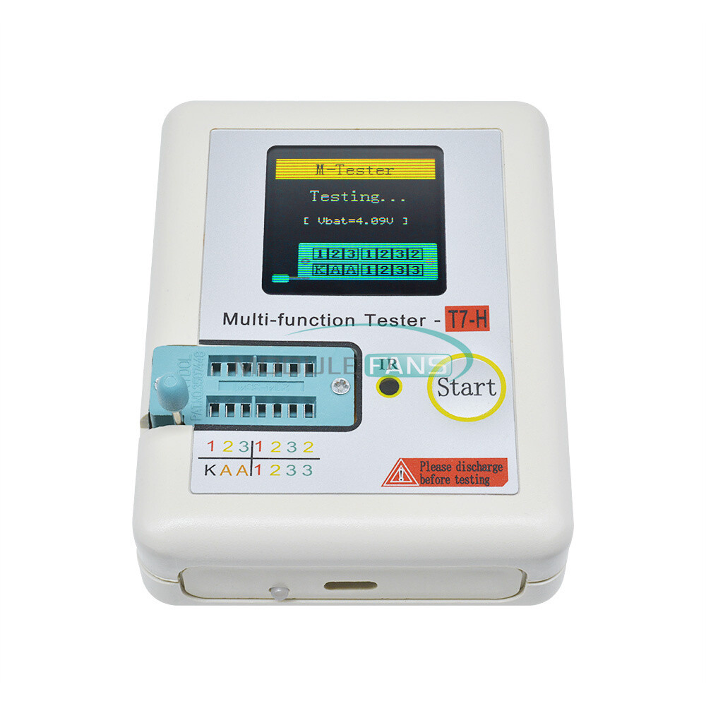 TFT Transistor Tester TC-T7-H Graphic Display Multi-function Transistor Test