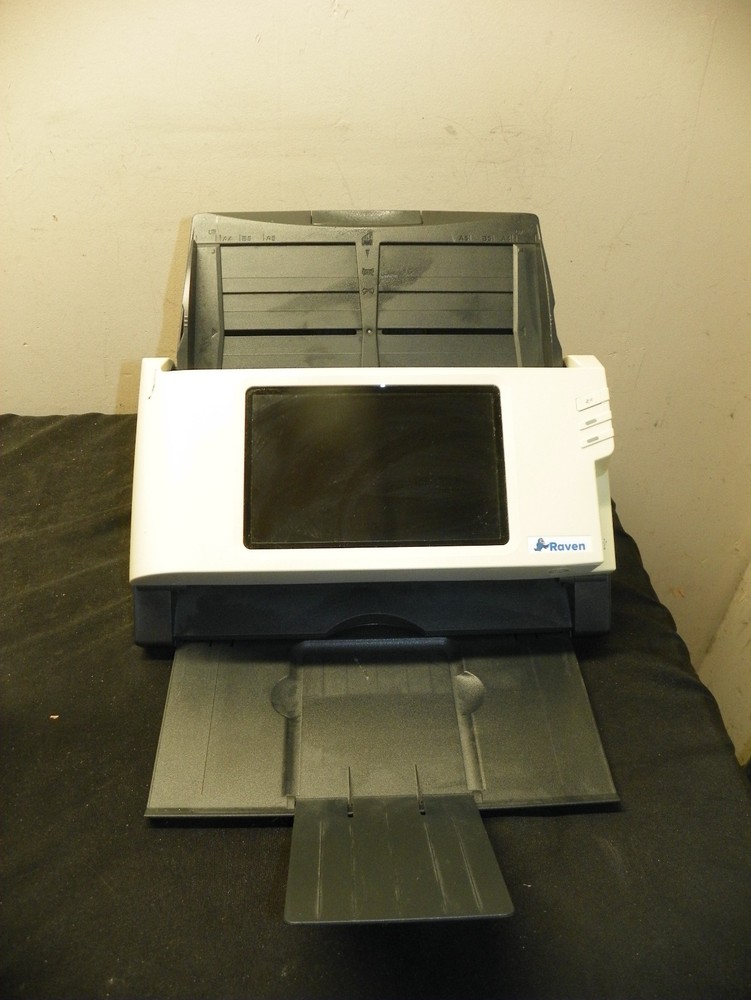 Raven Scanner Original Gen 1 Touchscreen Document Scanner - Powers Up & Untested
