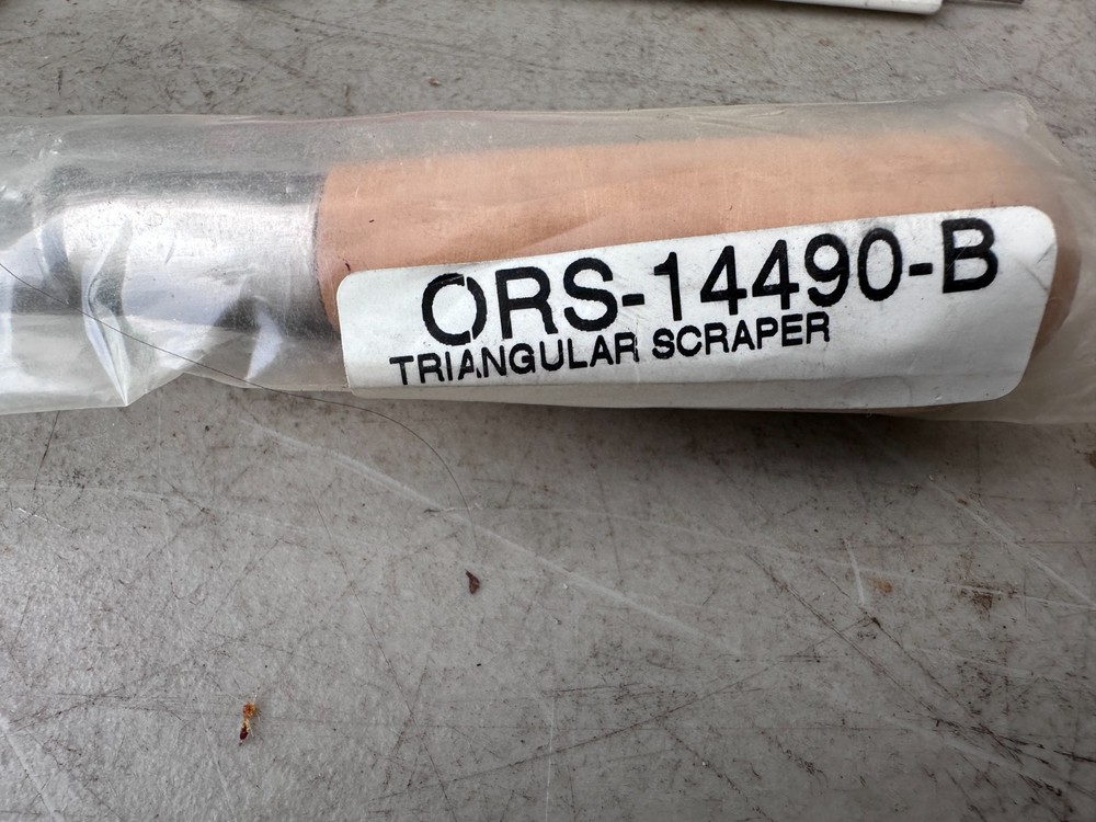 ORS-14490-B Triangular Scraper - Value Brand
