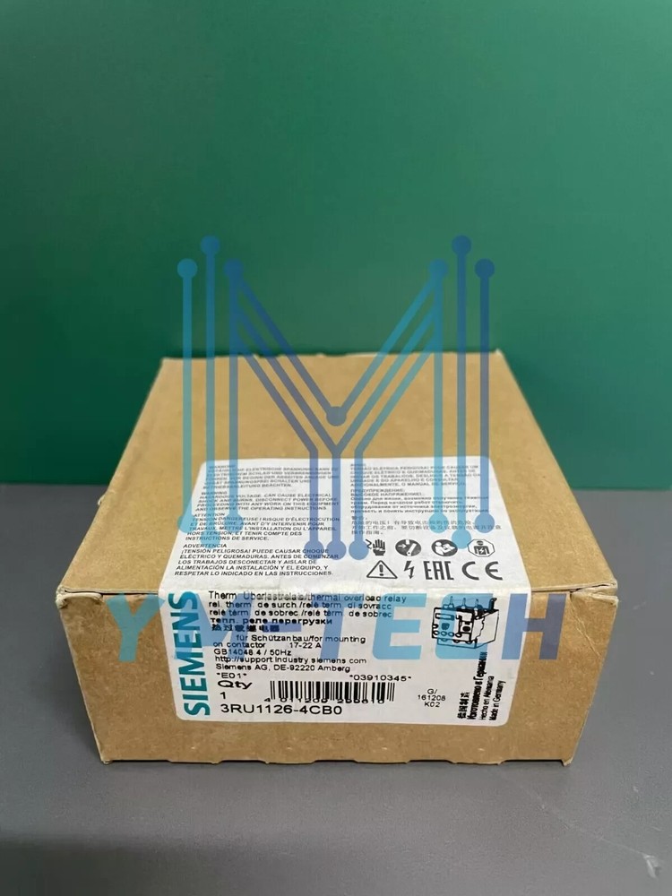 Siemens Overload Relay 3RU1126-4CB0