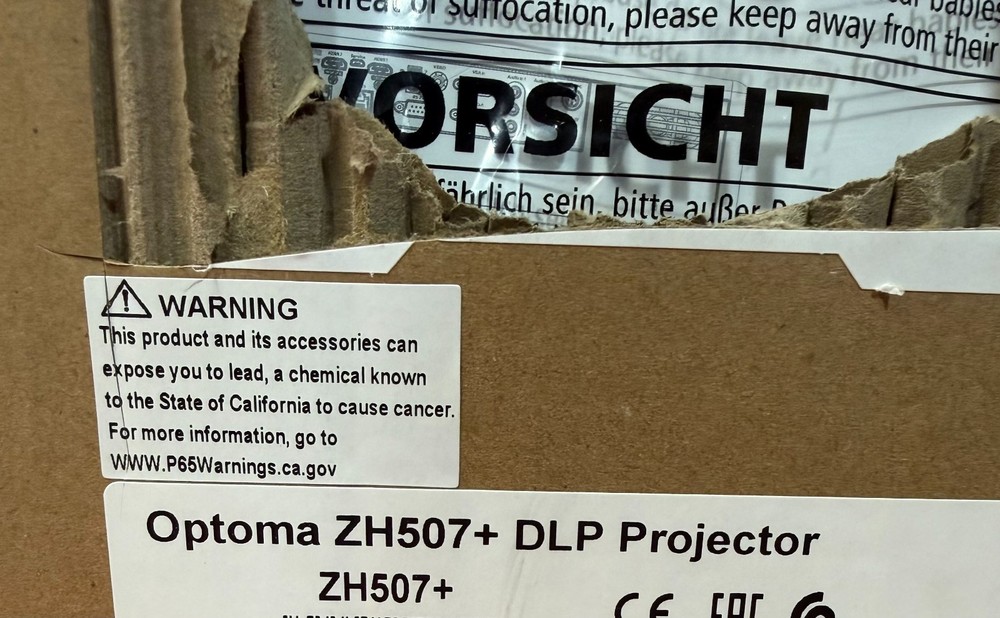 Optoma ZH507+ DLP projector