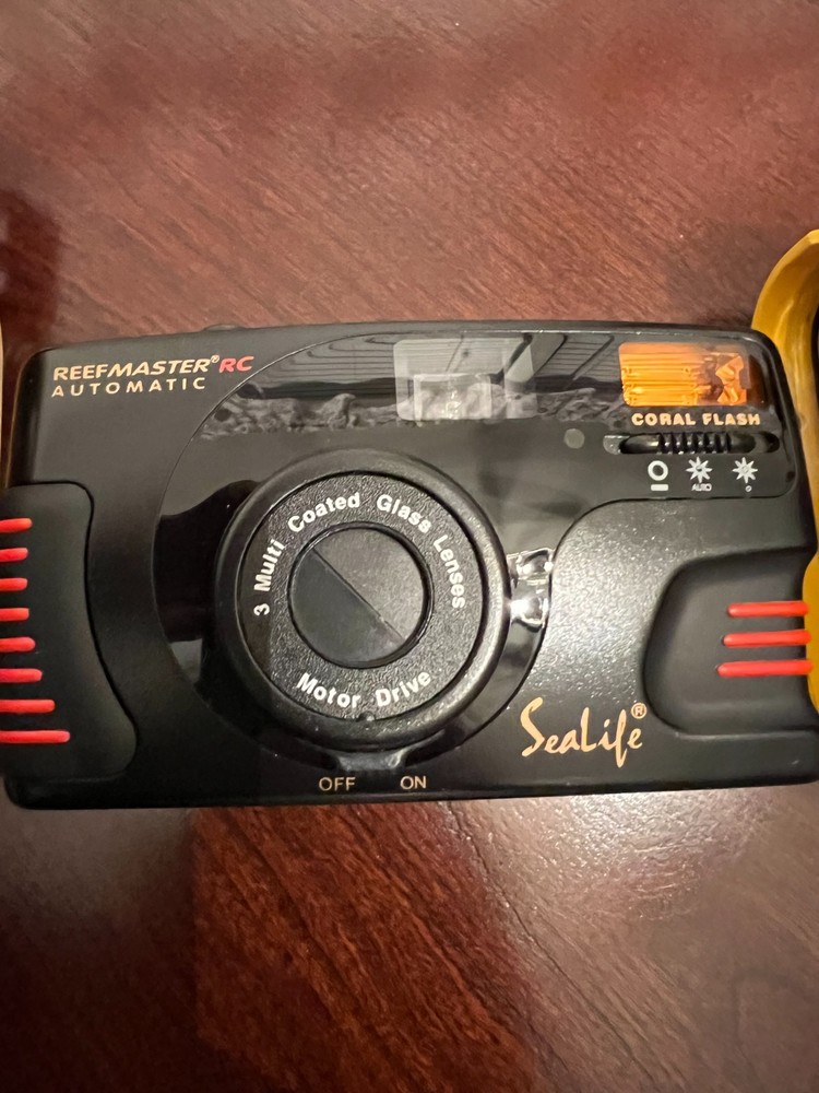 SeaLife ReefMaster RC Automatic 35mm Underwater Camera Coral Flash Tested