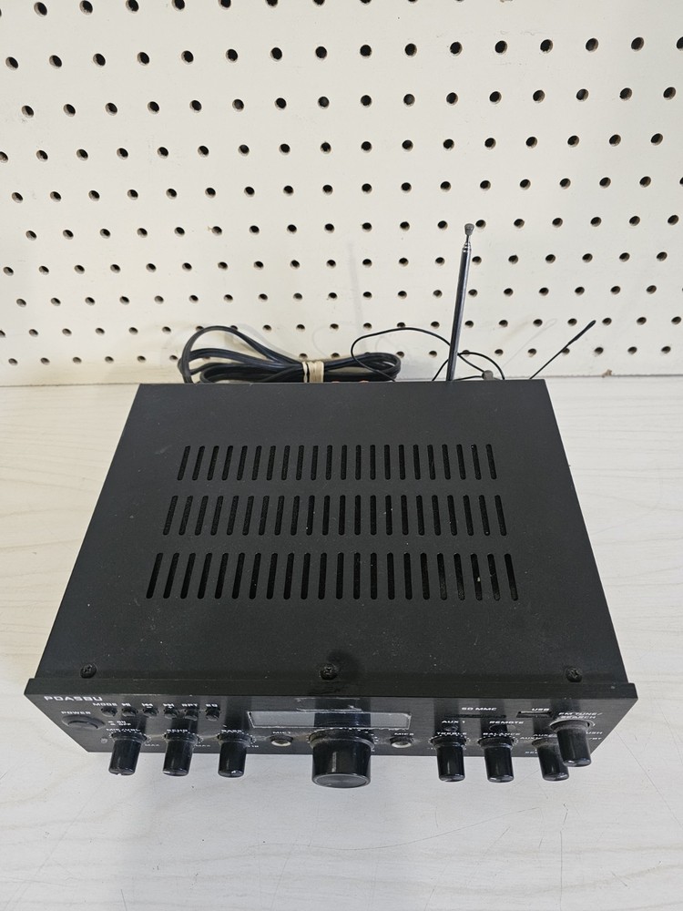 PYLE Compact Wireless Bluetooth Stereo Amplifier Model: PDA5BU Tested & Works!