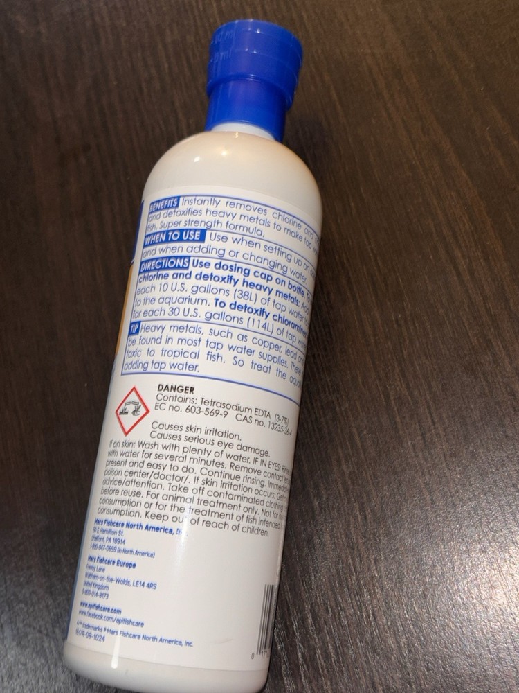 API TAP WATER CONDITIONER SUPER STRENGTH 16 OZ NEW