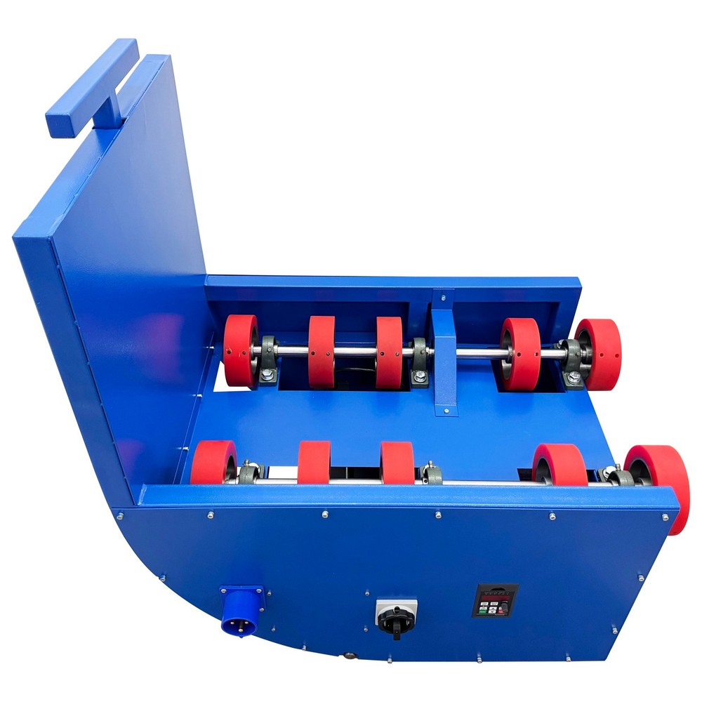 110V 200L Iron Drum Rotator Materials Mixer Drum Roller Reversing Machine