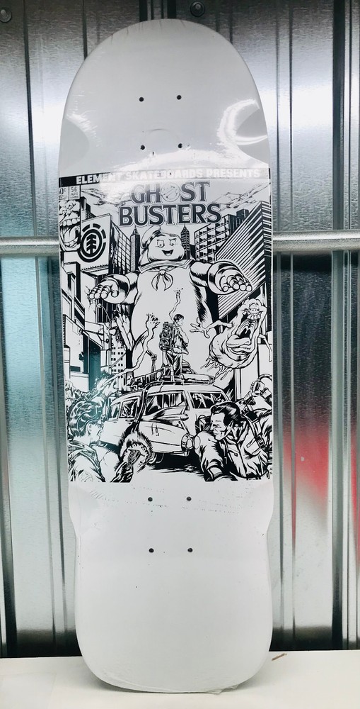 Element Ghostbusters Limited Edition Color Me Comic Skateboard Deck NEW